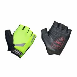 GripGrab ProGel HI-VIS Padded Short Finger Glove